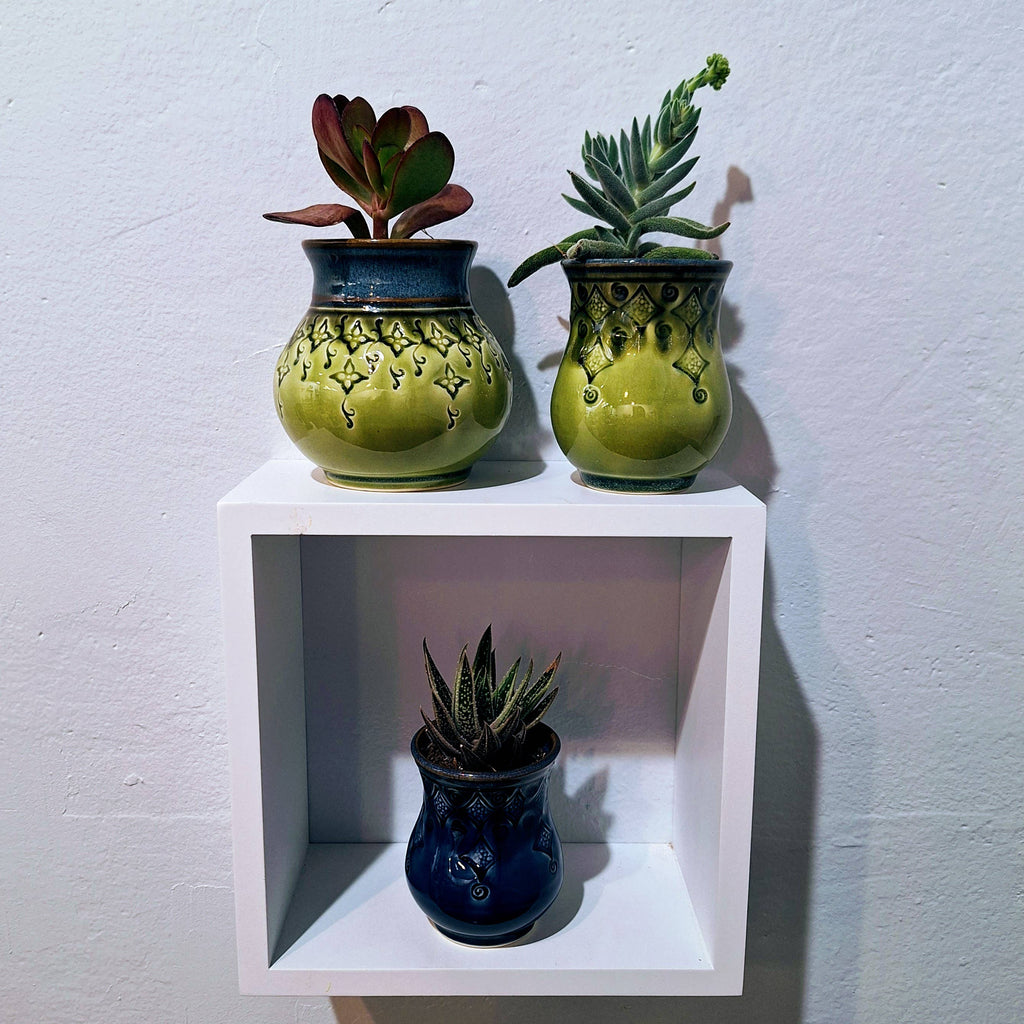Large Tabletop Planter - Handmade Pottery Planter - MTO
