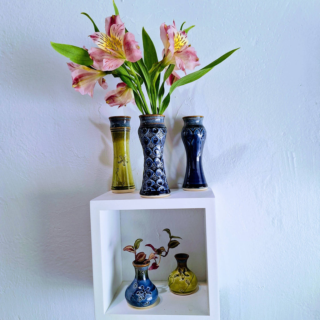Small Amphora Vase w/full pattern Made to order pottery