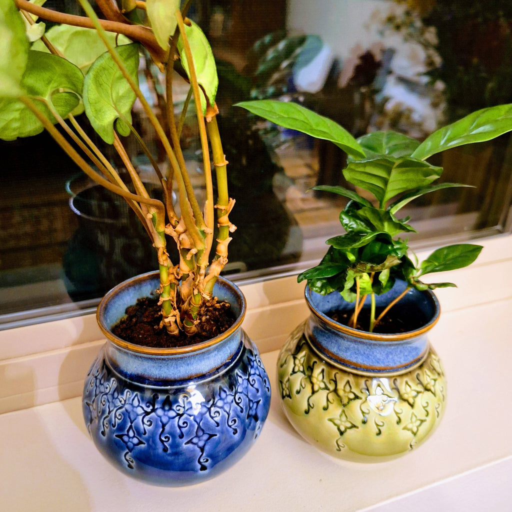 Large Tabletop Planter - Handmade Pottery Planter - MTO