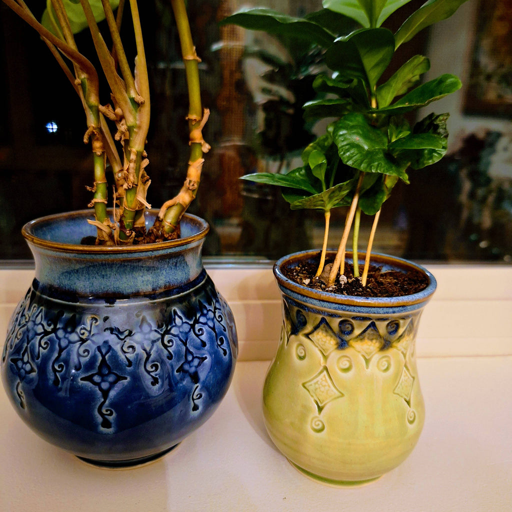 Large Tabletop Planter - Handmade Pottery Planter - MTO