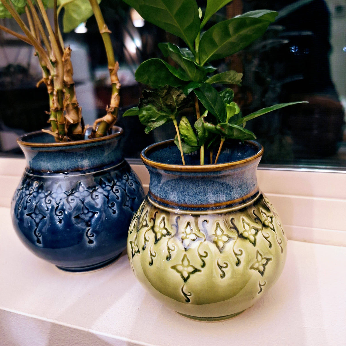 Large Tabletop Planter - Handmade Pottery Planter - MTO