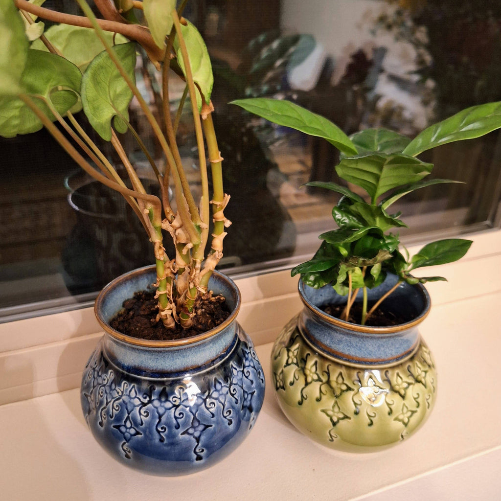 Large Tabletop Planter - Handmade Pottery Planter - MTO