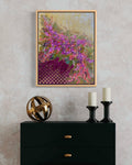 Passionate Profusion in Magenta - Original Framed Art 14x18