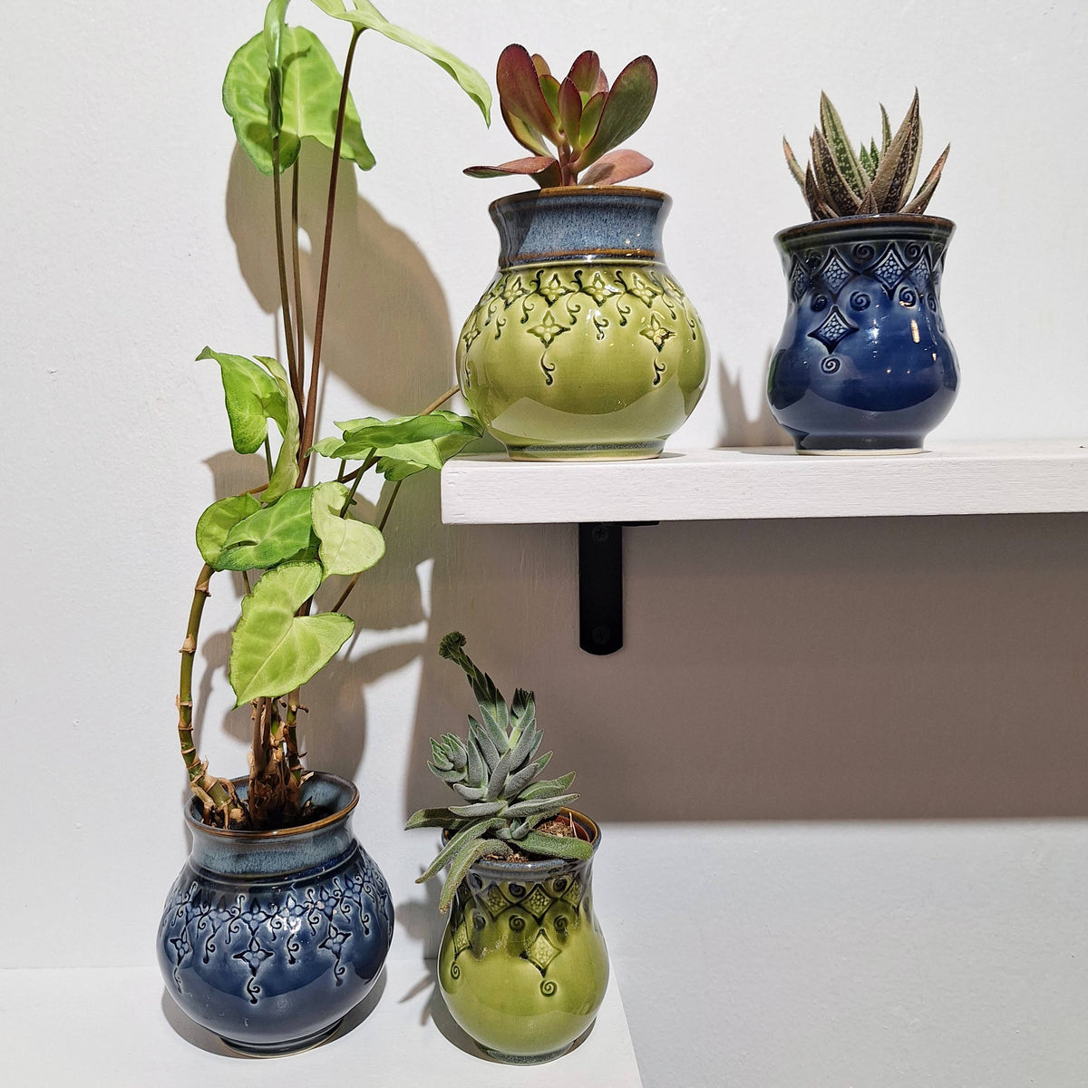 Large Tabletop Planter - Handmade Pottery Planter - MTO