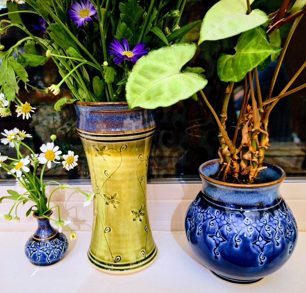 Large Tabletop Planter - Handmade Pottery Planter - MTO