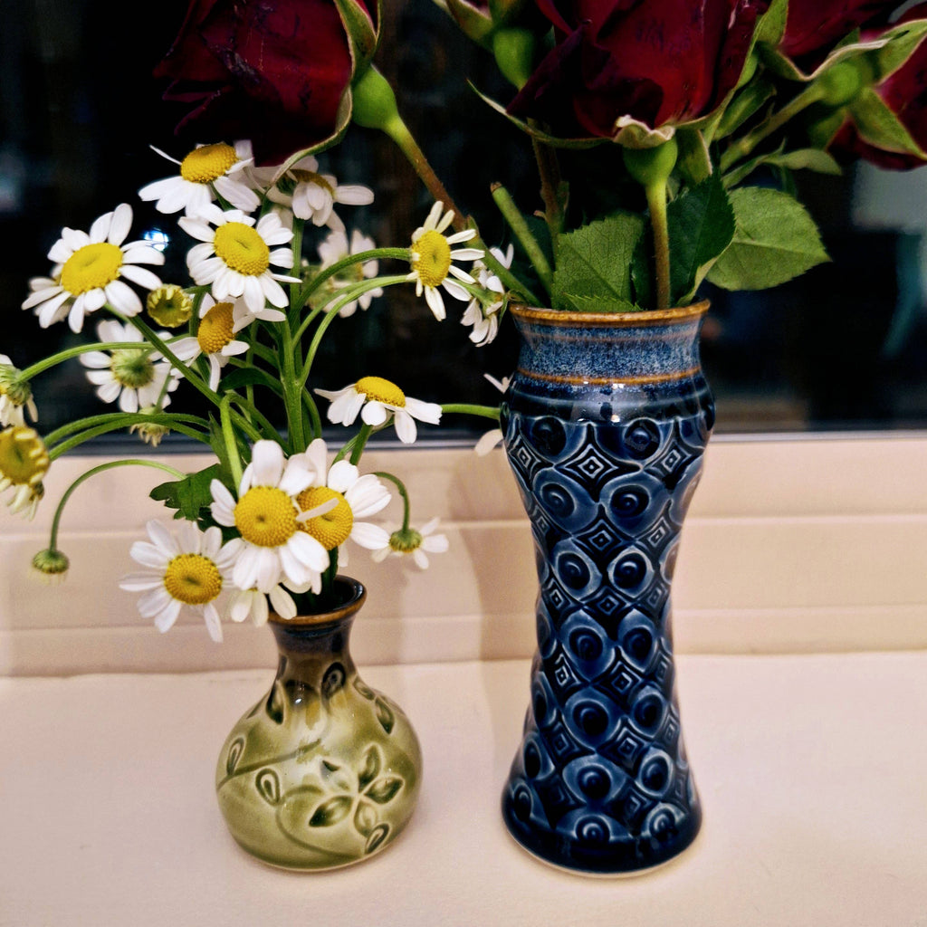 Small Amphora Vase w/full pattern Made to order pottery