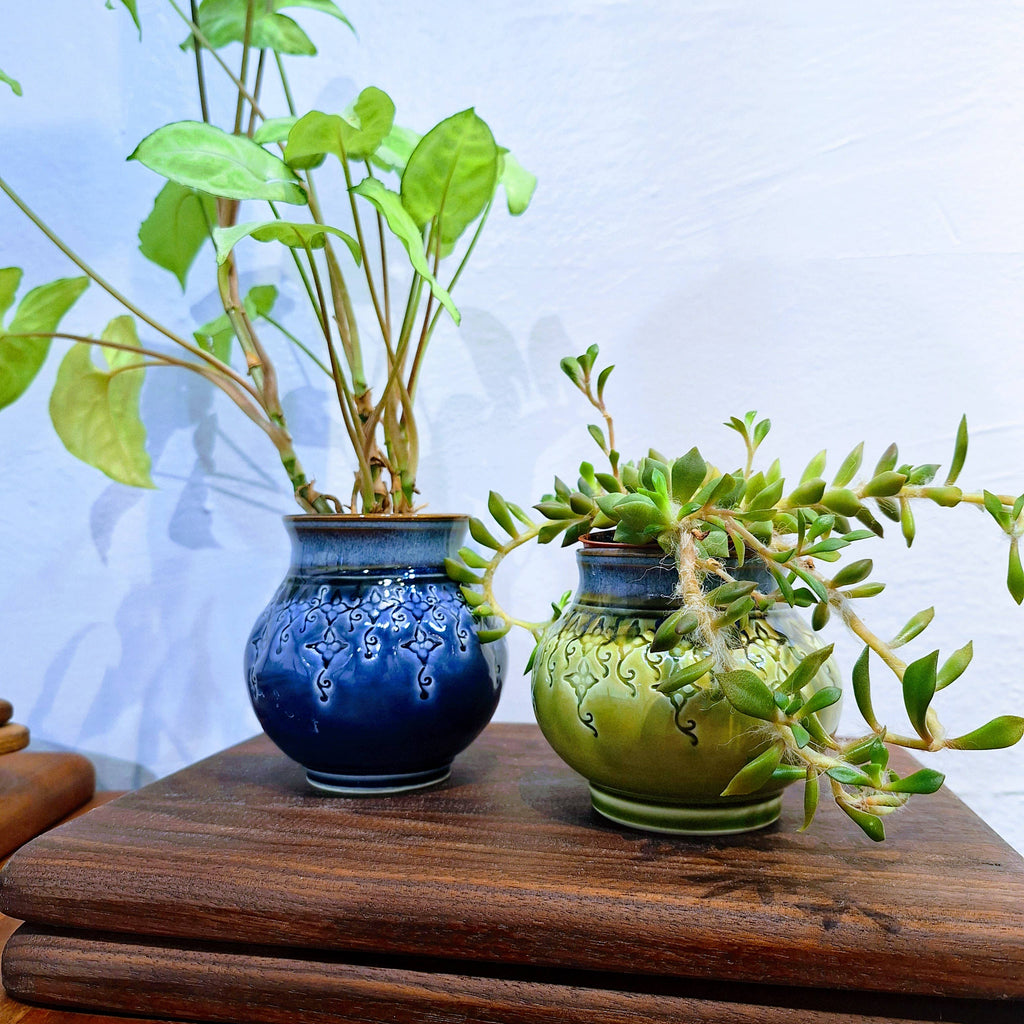 Large Tabletop Planter - Handmade Pottery Planter - MTO