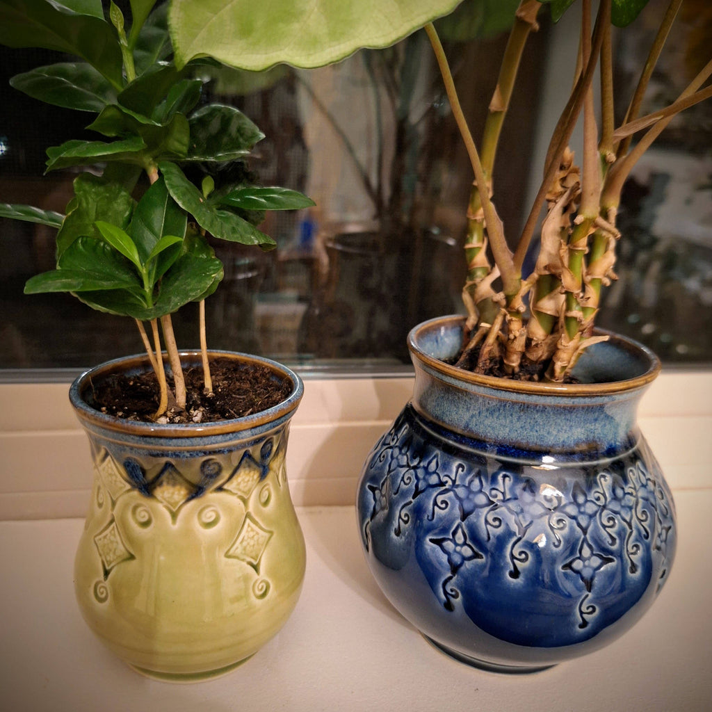 Large Tabletop Planter - Handmade Pottery Planter - MTO